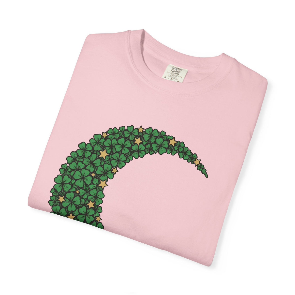 Clover Moon Shirt St. Patrick's Day Astrology Gift Women product image 11