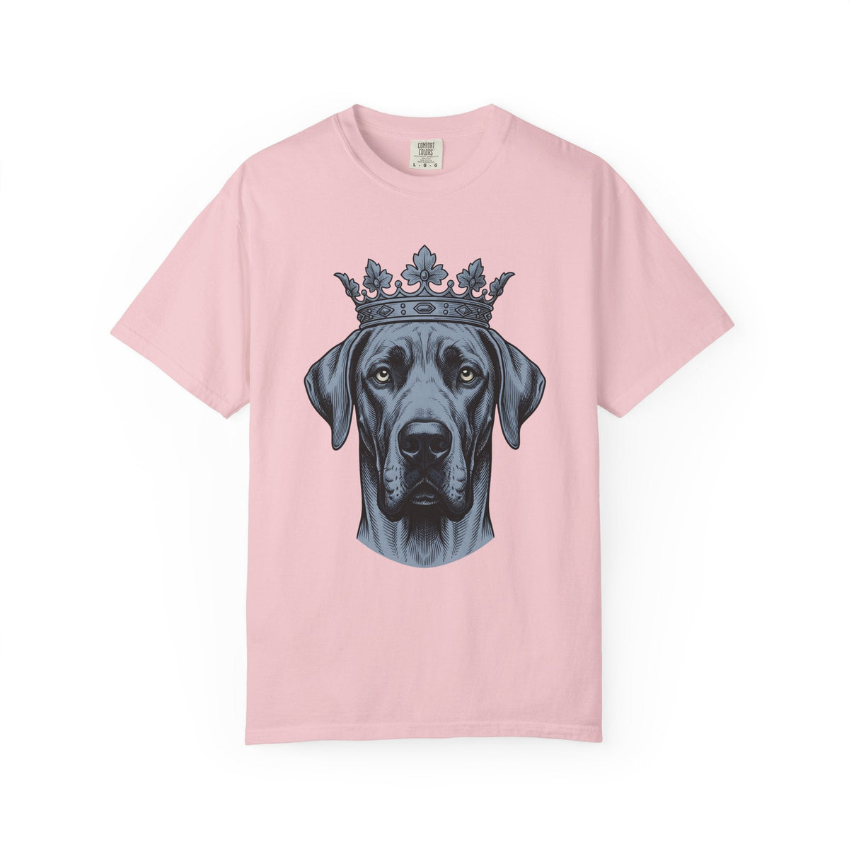 Dog Crown Shirt Animal Unisex Gift Tattoo Tee Tiara T-Shirt product image 3