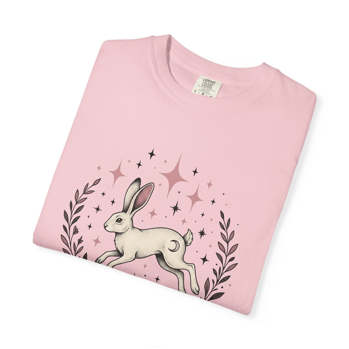 Hare Drawing Shirt Cute Pets Unisex Gift Folk Art Tee product image 11