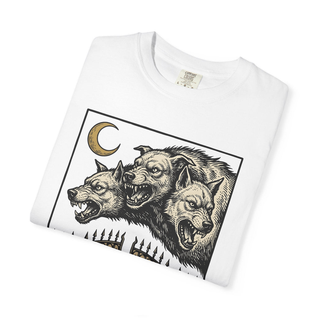 Three-Headed Dog Shirt Gothic Legends Unisex Gift Dark Art product image 6