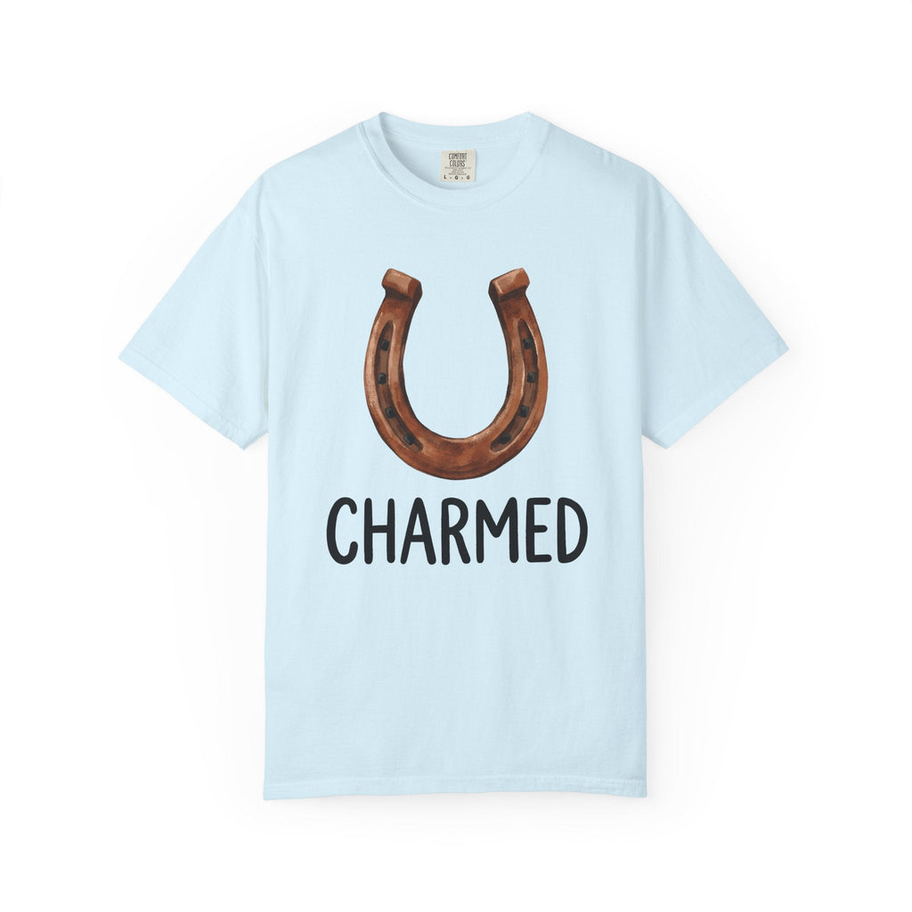Horseshoe Art Shirt Lucky Cowboy Unisex Gift Tribal Tee product image 2
