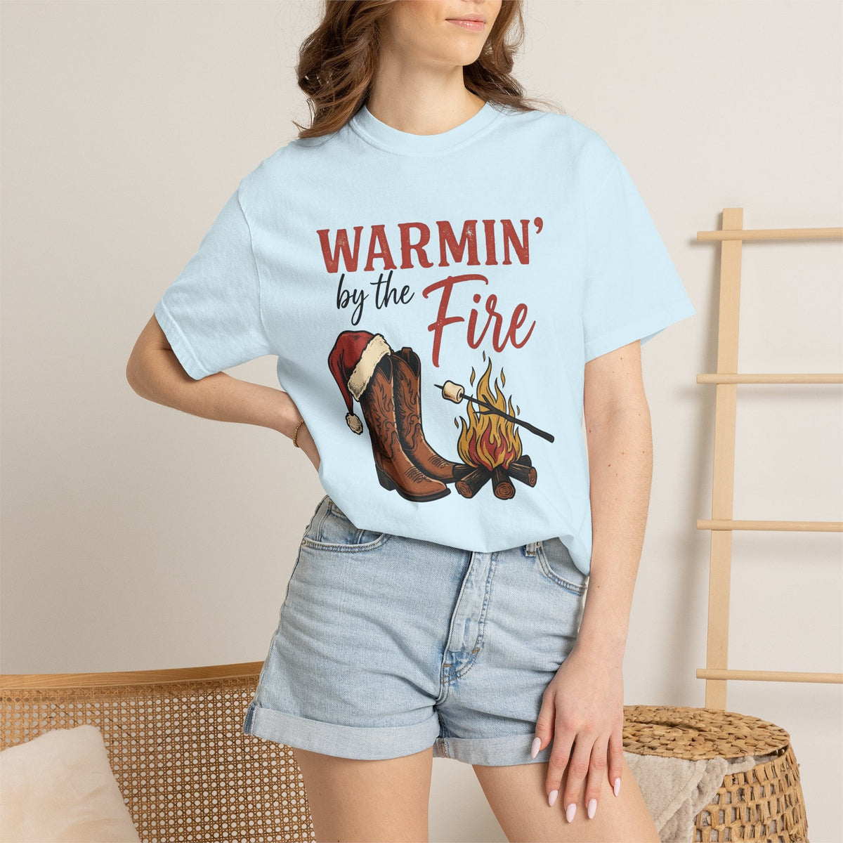 Cowgirl Boots Shirt Christmas Ranch Gift for Women Antique product image 9