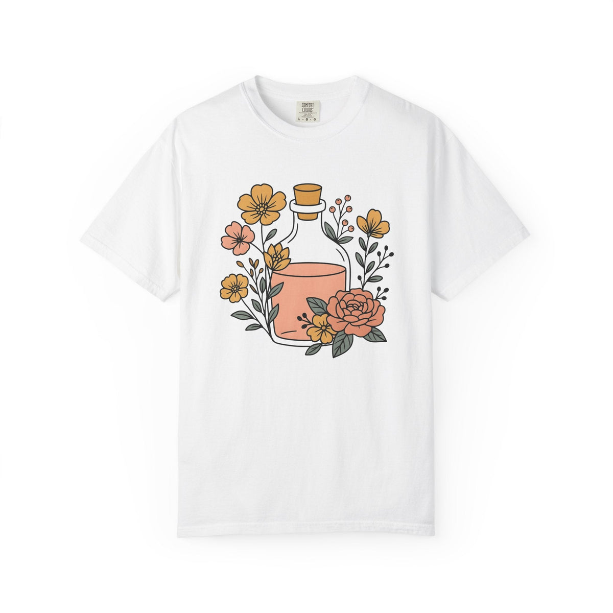 Potion Bottle Shirt Halloween Botanical Unisex Gift Floral product image 1