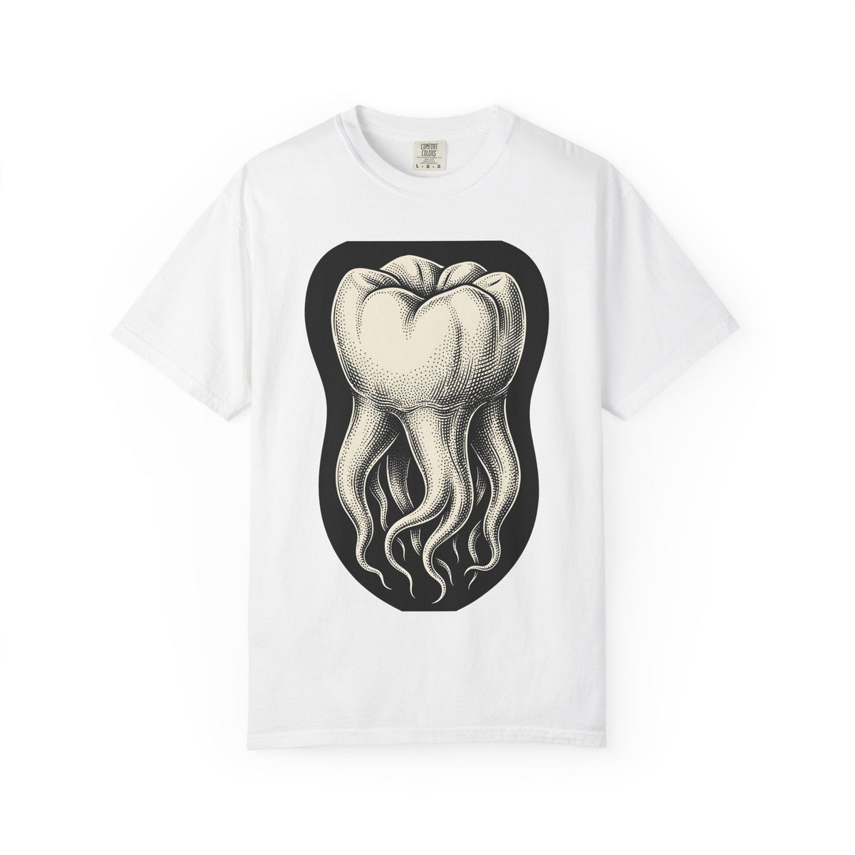 Tooth Octopus Shirt Dental Alternative Unisex Gift Line Art product image 1