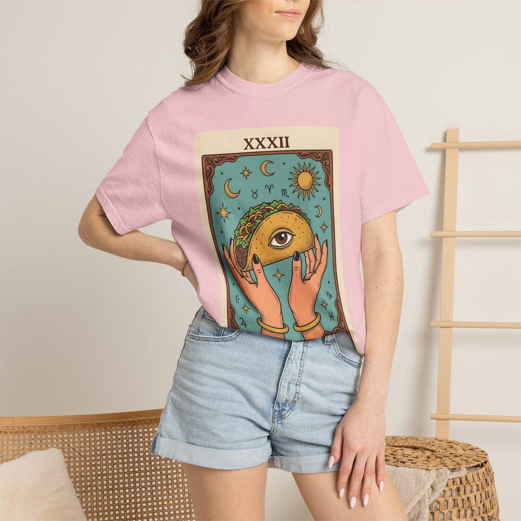 Taco Fortune Card Shirt Funny Meal Unisex Gift Fantasy Tee product image 12