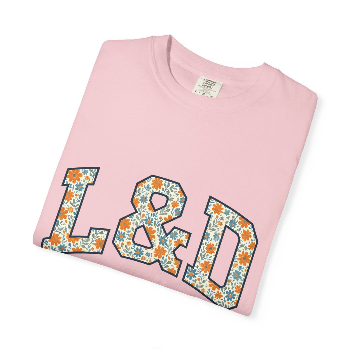 Flower Varsity Letters Shirt Nurses Blossoms Gift Women product image 11
