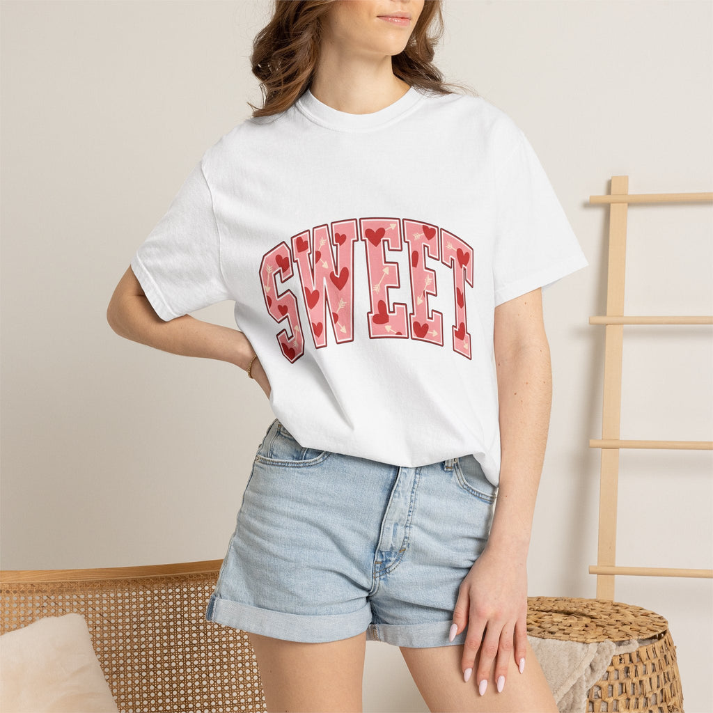 Heart Arrow Shirt Valentines Day Love Unisex Gift Bold Tee product image 6