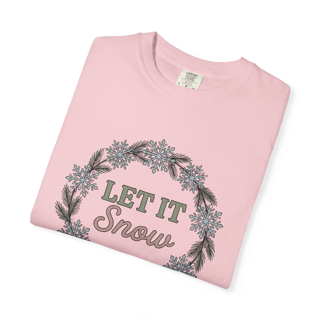 Snowflake Ring Shirt Christmas Cold Unisex Gift Cartoon Tee Jewelry T-Shirt Xmas