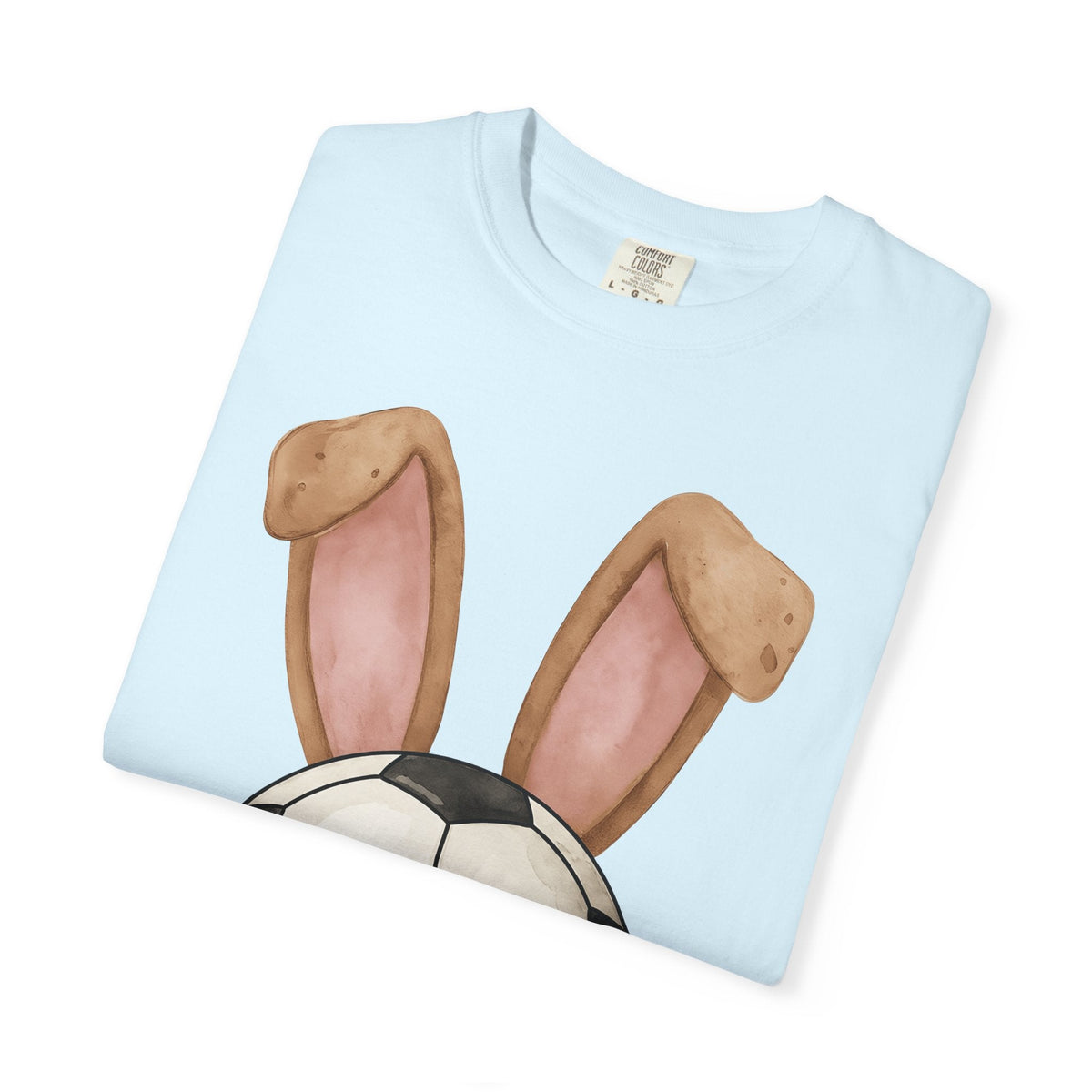Soccer Ball Bunny Ears Shirt Easter Sports Unisex Gift product image 8