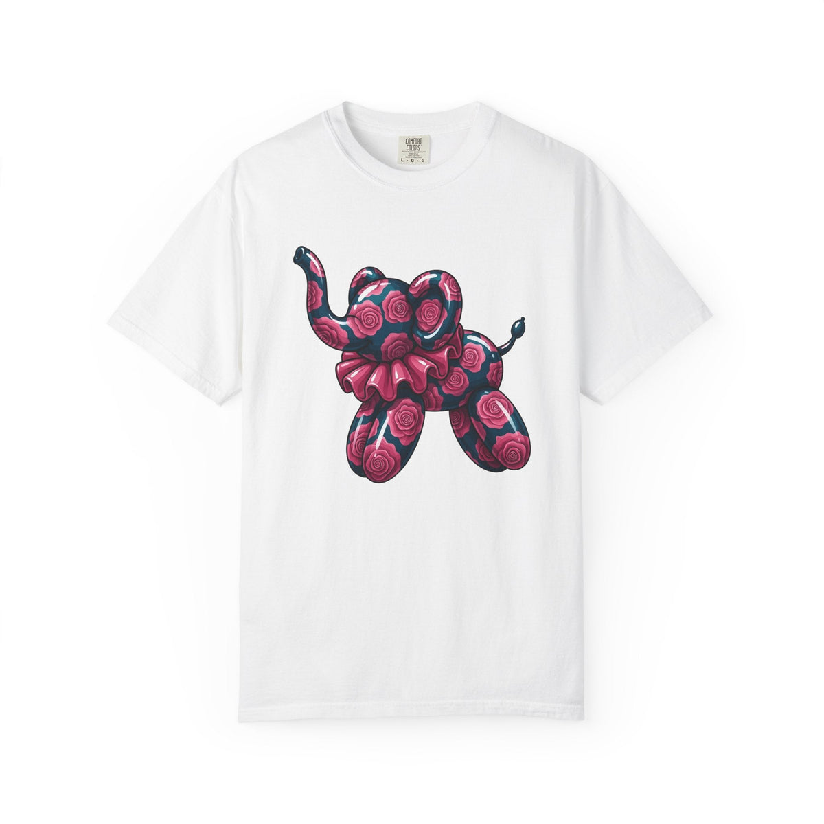 Balloon Elephant Shirt Cute Animal Gift Women Kawaii Tee product image 1