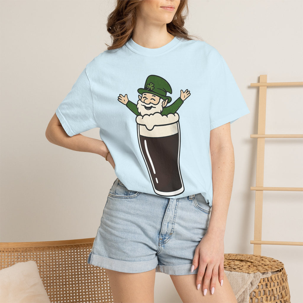 Leprechaun Mug Shirt St Patrick's Day Lager Unisex Gift Comic Tee Beer Mug