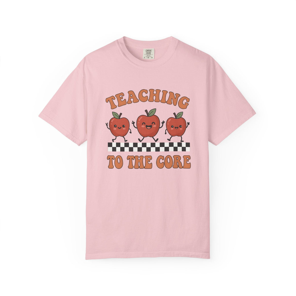 Cheerful Apples Shirt Teacher Thanks Unisex Gift Sweet Tee product image 3