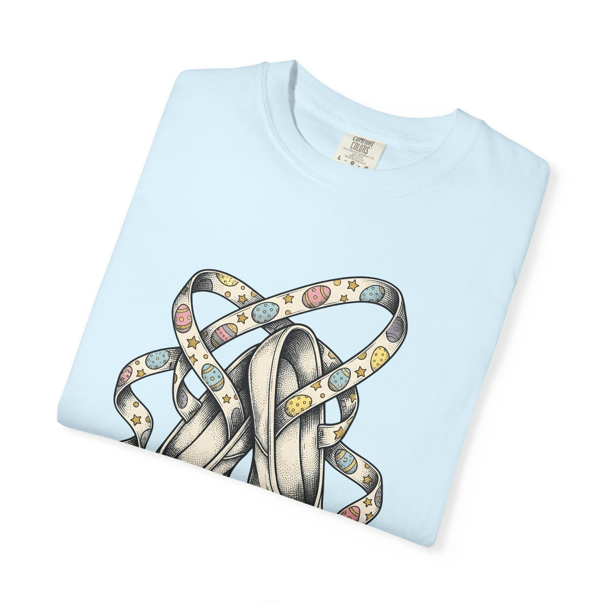 Ballet Flats Shirt Easter Recital Unisex Gift Cartoon Tee Dance Shoes T-Shirt
