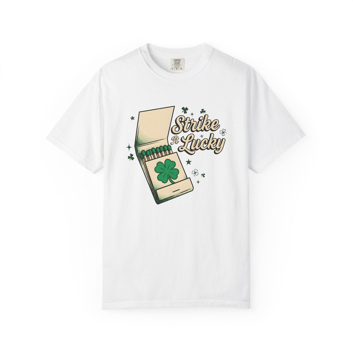 Matchbook Clover Leaf Shirt St Patricks Day Charm Gift product image 1