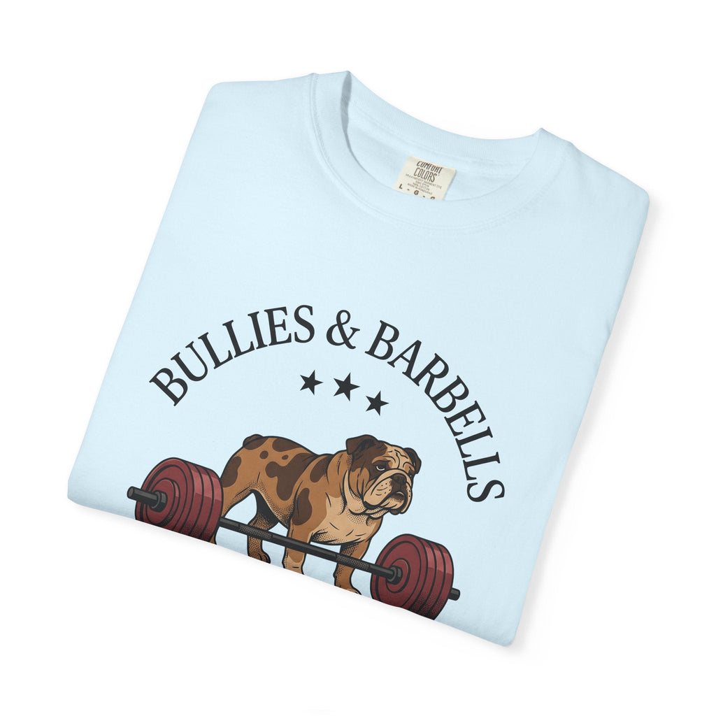 Bulldog Barbell Shirt Sports Fitness Unisex Gift Cartoon product image 8