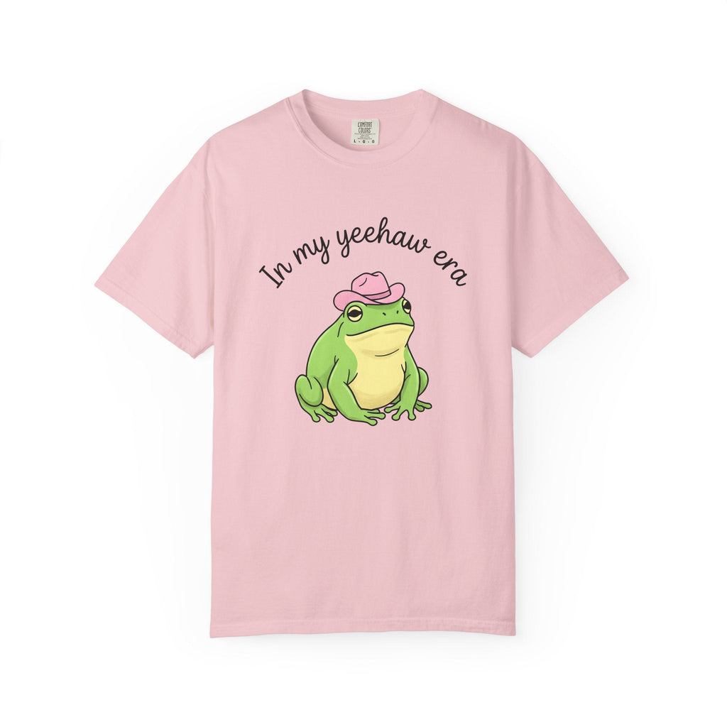 Frog Cowboy Hat Shirt Funny Wildlife Unisex Gift Caricature Tee Toad T-Shirt
