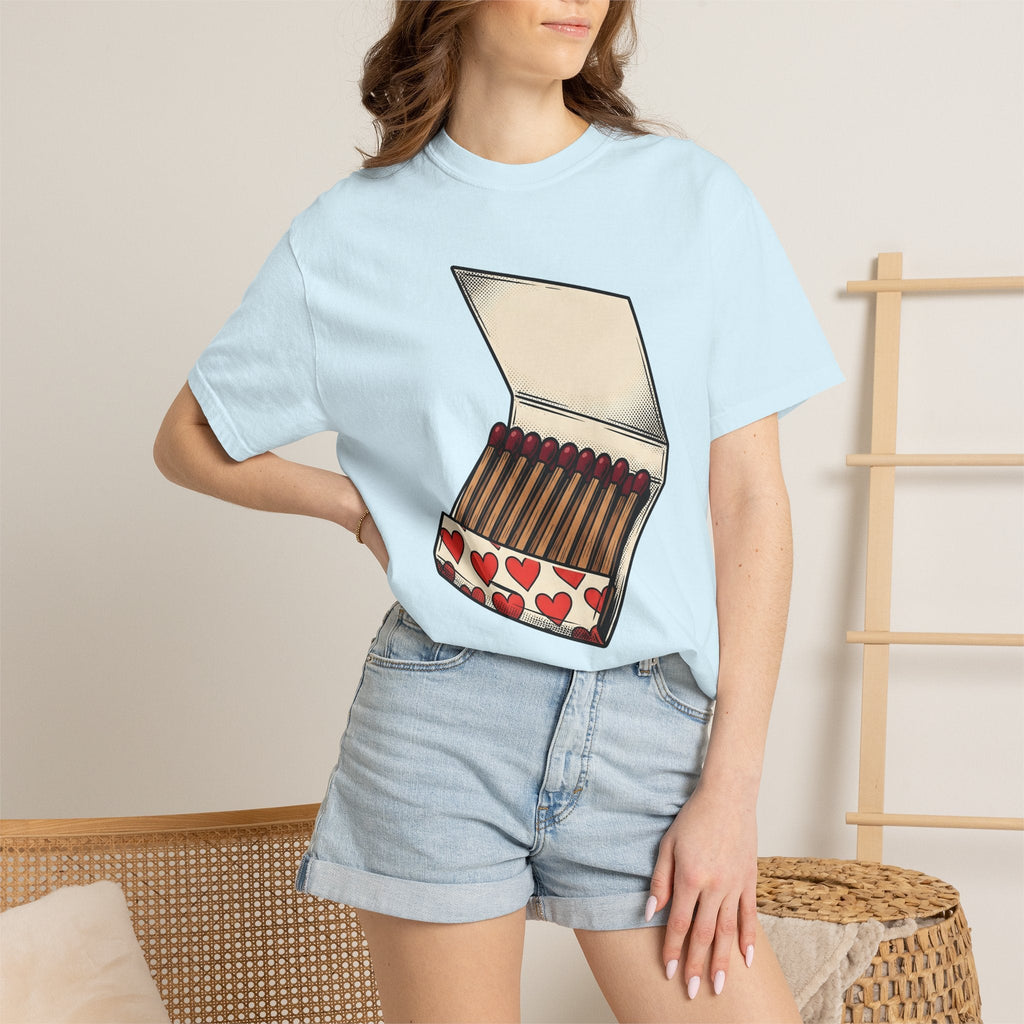 Matchbox Hearts Shirt St. Valentine's Day Romance Unisex product image 9