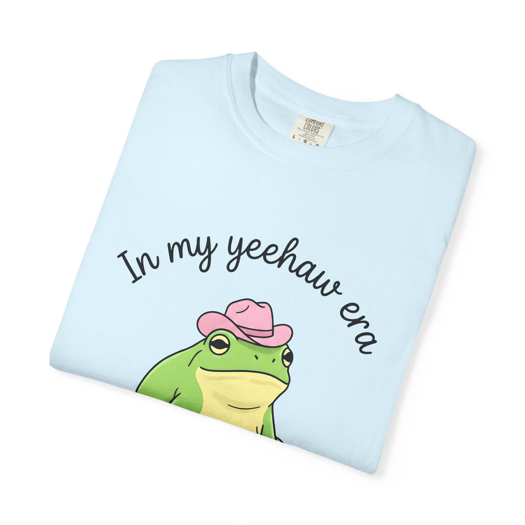 Frog Cowboy Hat Shirt Funny Wildlife Unisex Gift Caricature Tee Toad T-Shirt