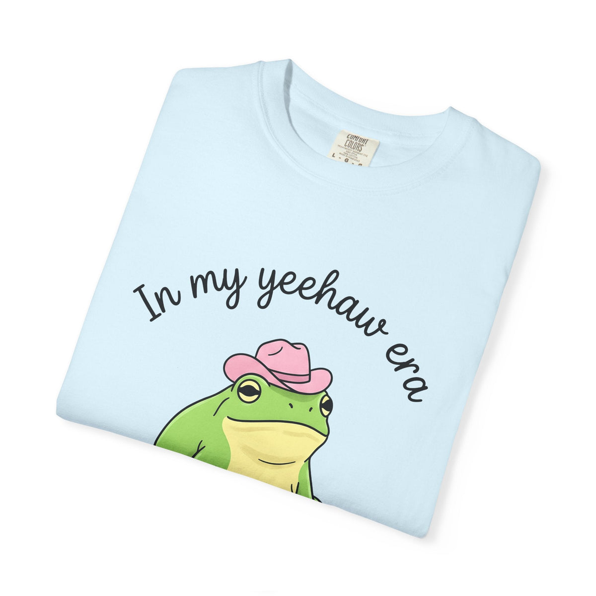 Frog Cowboy Hat Shirt Funny Wildlife Unisex Gift Caricature Tee Toad T-Shirt