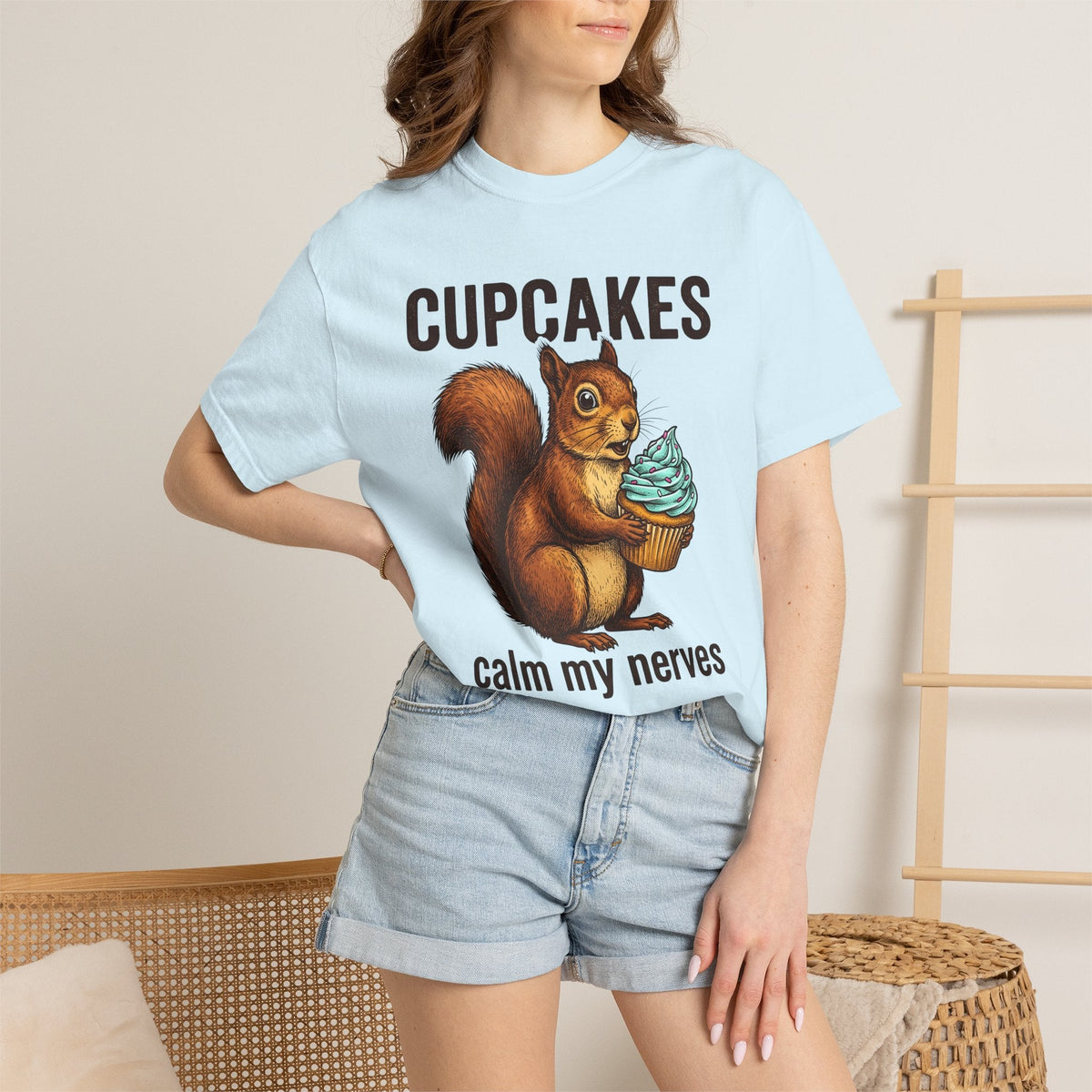 Squirrel Pastry Shirt Desserts Creature Unisex Gift Hand product image 9