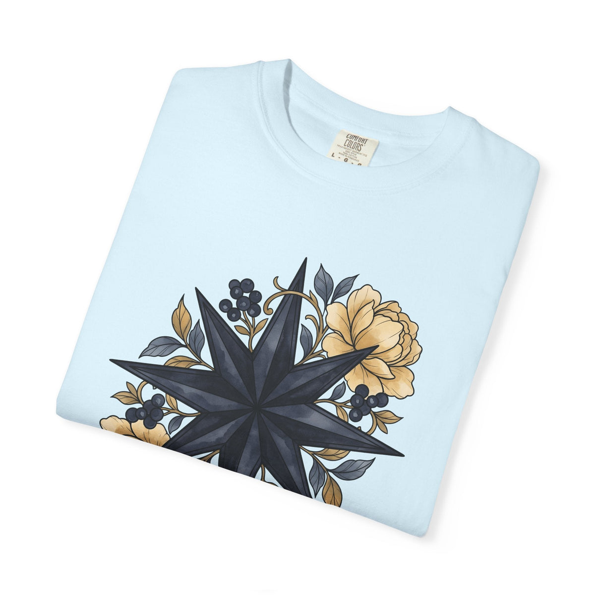 Compass Rose Shirt Boho Chic Plants Unisex Gift Floral Tee product image 8