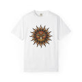 Owl Sun Shirt Bohemian Gift Women Line Art Tee Hoot T-Shirt product image 1