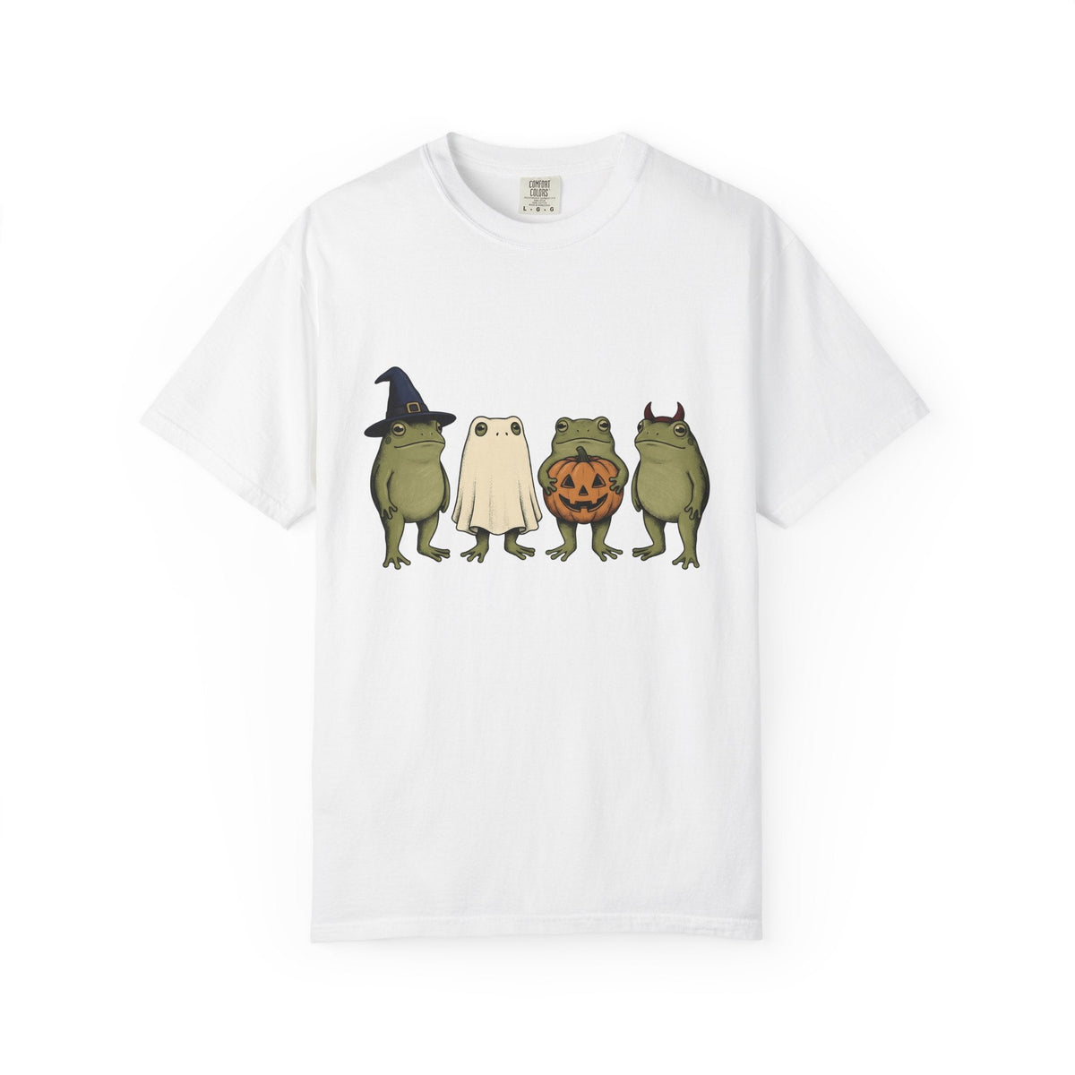 Frog Costumes Shirt Halloween Animal Unisex Gift Cartoon product image 1