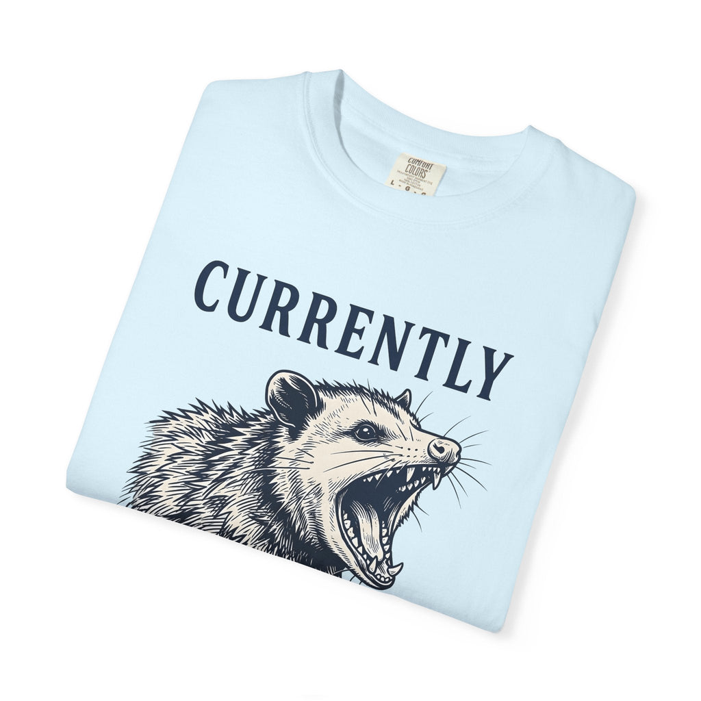 Opossum Illustration Shirt Funny Wildlife Unisex Gift Retro product image 8