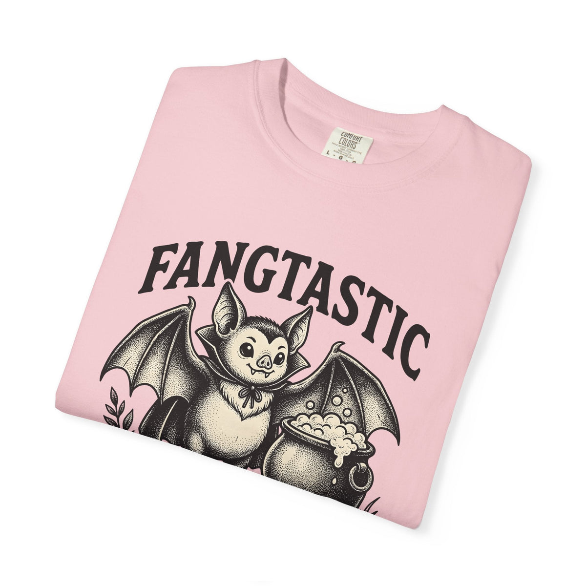 Bat Cauldron Shirt Halloween Gothic Unisex Gift Vintage Tee product image 11