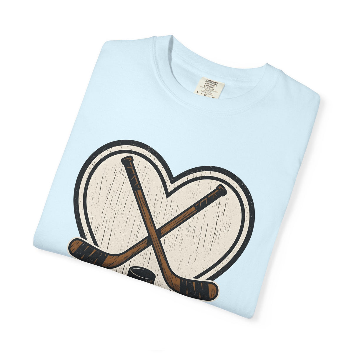Hockey Sticks Heart Shirt Mom Competition Gift Women Line product image 8