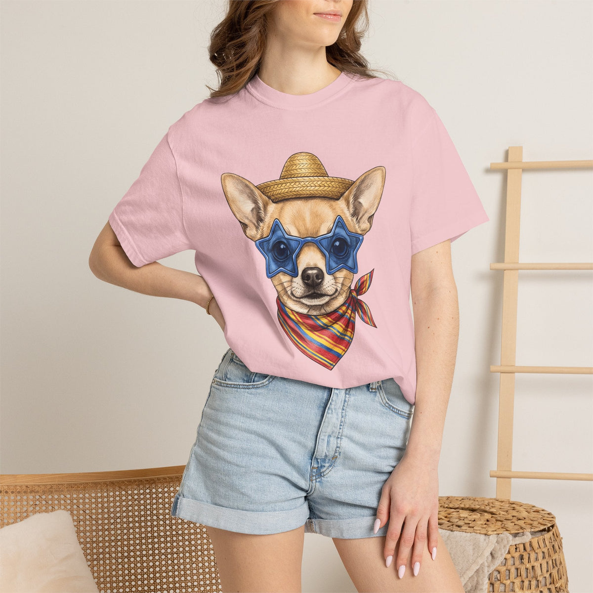 Chihuahua Puppy Shirt Dog Clothing Unisex Gift Sketch Tee product image 12