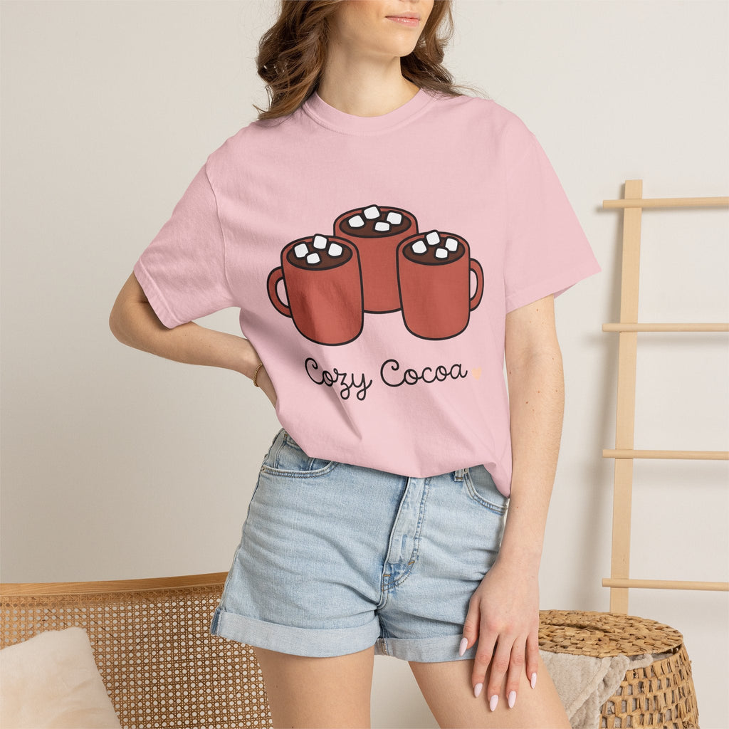 Cocoa Cups Shirt Drinks Cold Season Unisex Gift Kawaii Tee product image 12
