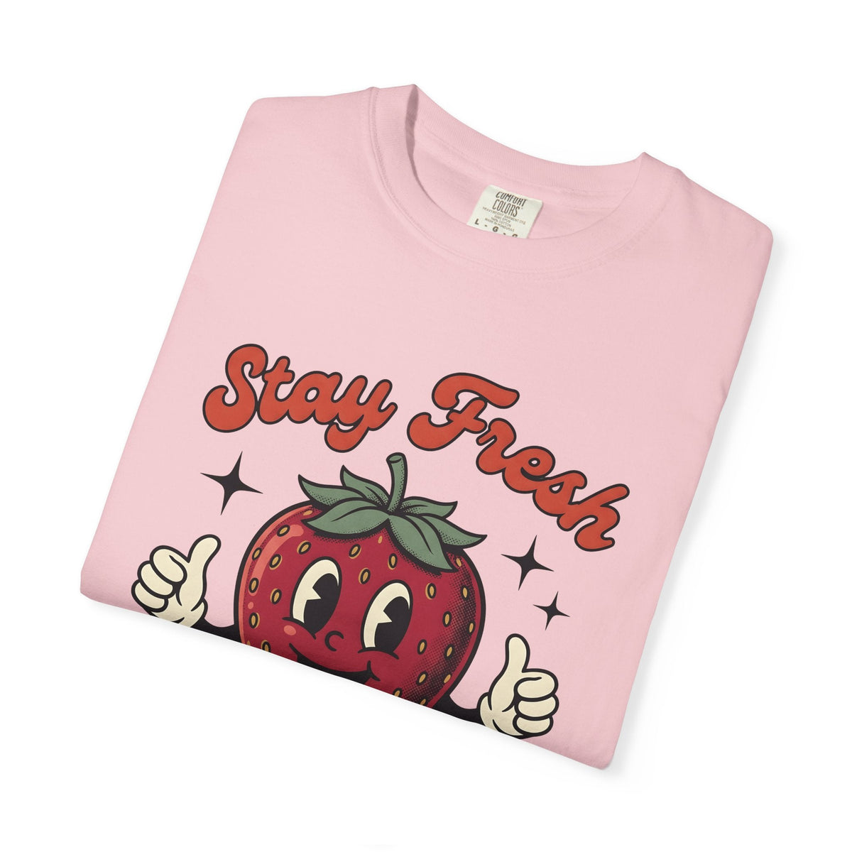 Strawberry Character Shirt Funny Fruit Unisex Gift Vintage product image 11