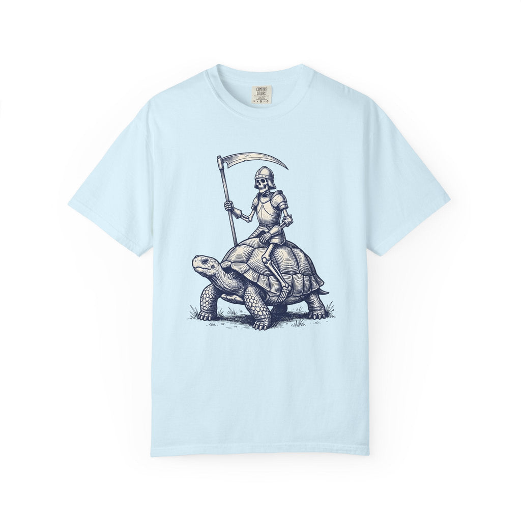 Skeleton Warrior Turtle Shirt Gothic Autumn Unisex Gift product image 2