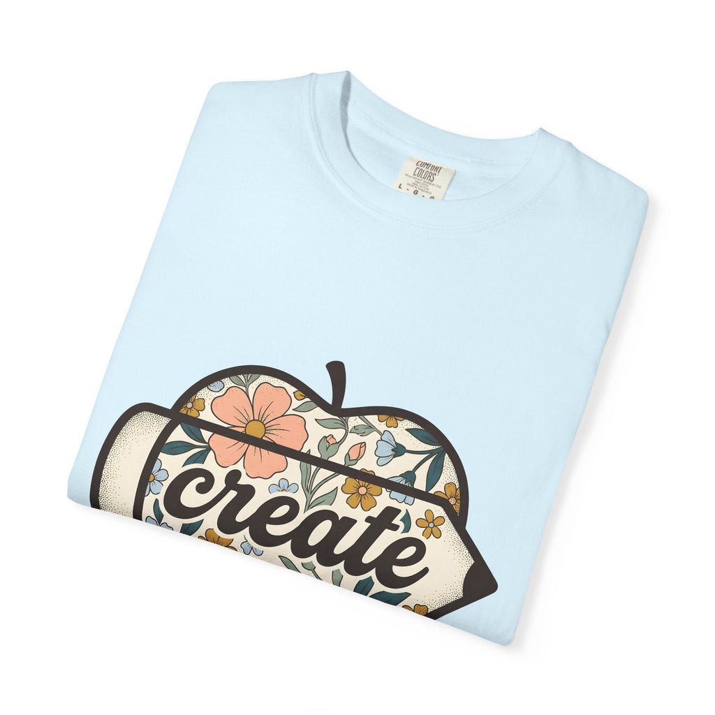 Flower Apple Pen Shirt Teachers School Unisex Gift Hippie product image 8