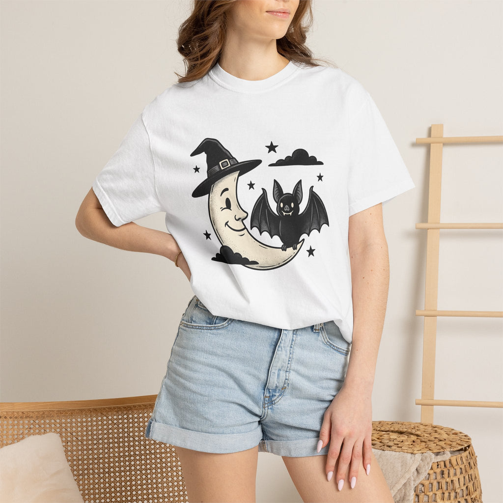 Dark Bat Shirt Halloween Sorcery Unisex Gift Classic Tee product image 6