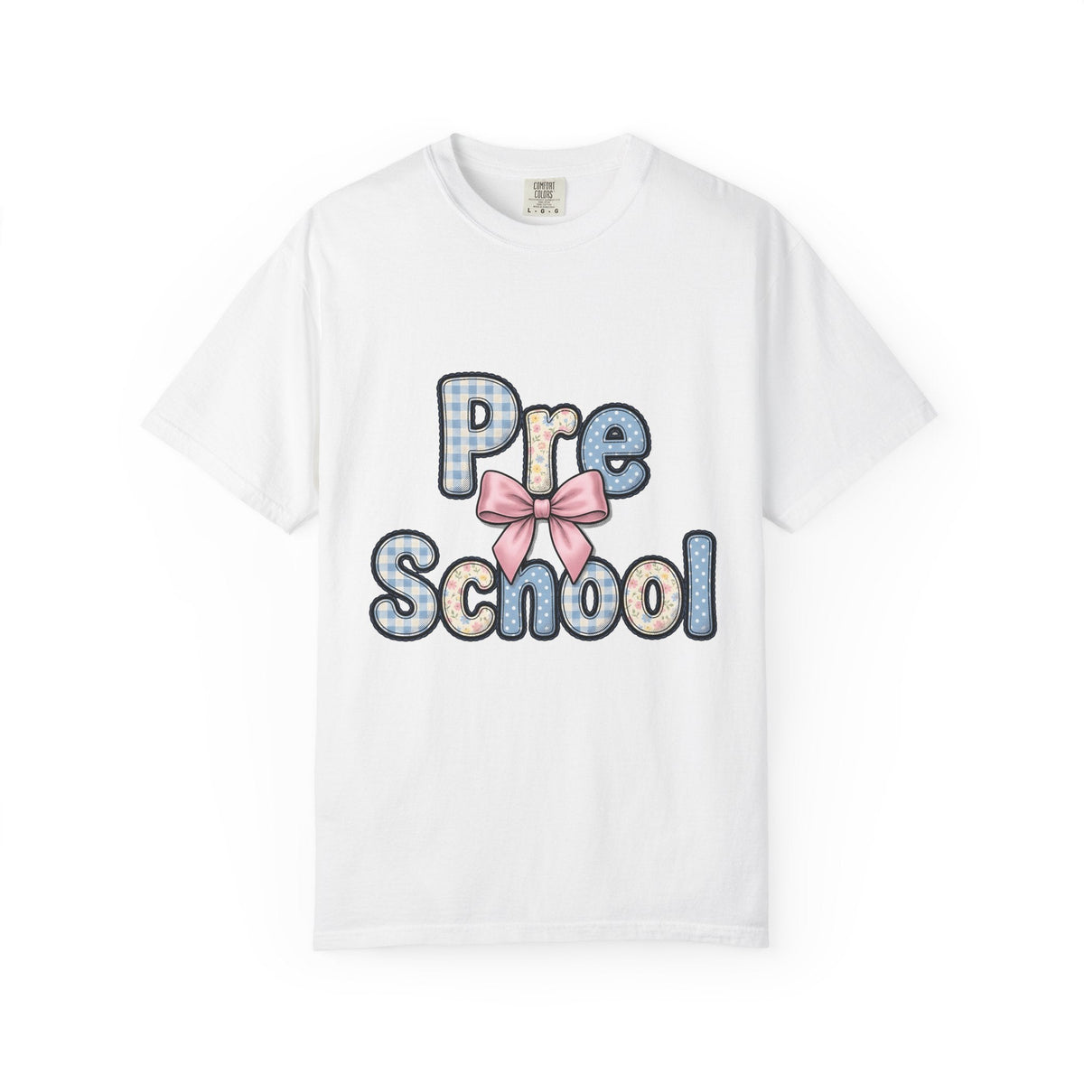 Pastel Letters Shirt Preschool Teacher Education Unisex product image 1