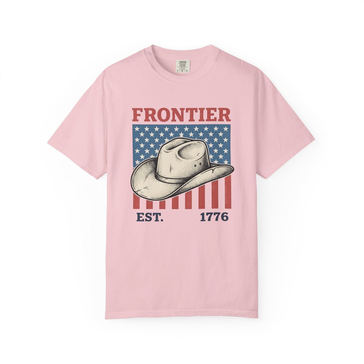 Cowboy Hat Shirt America Western Unisex Gift Vintage Tee Stetson T-Shirt Patriot