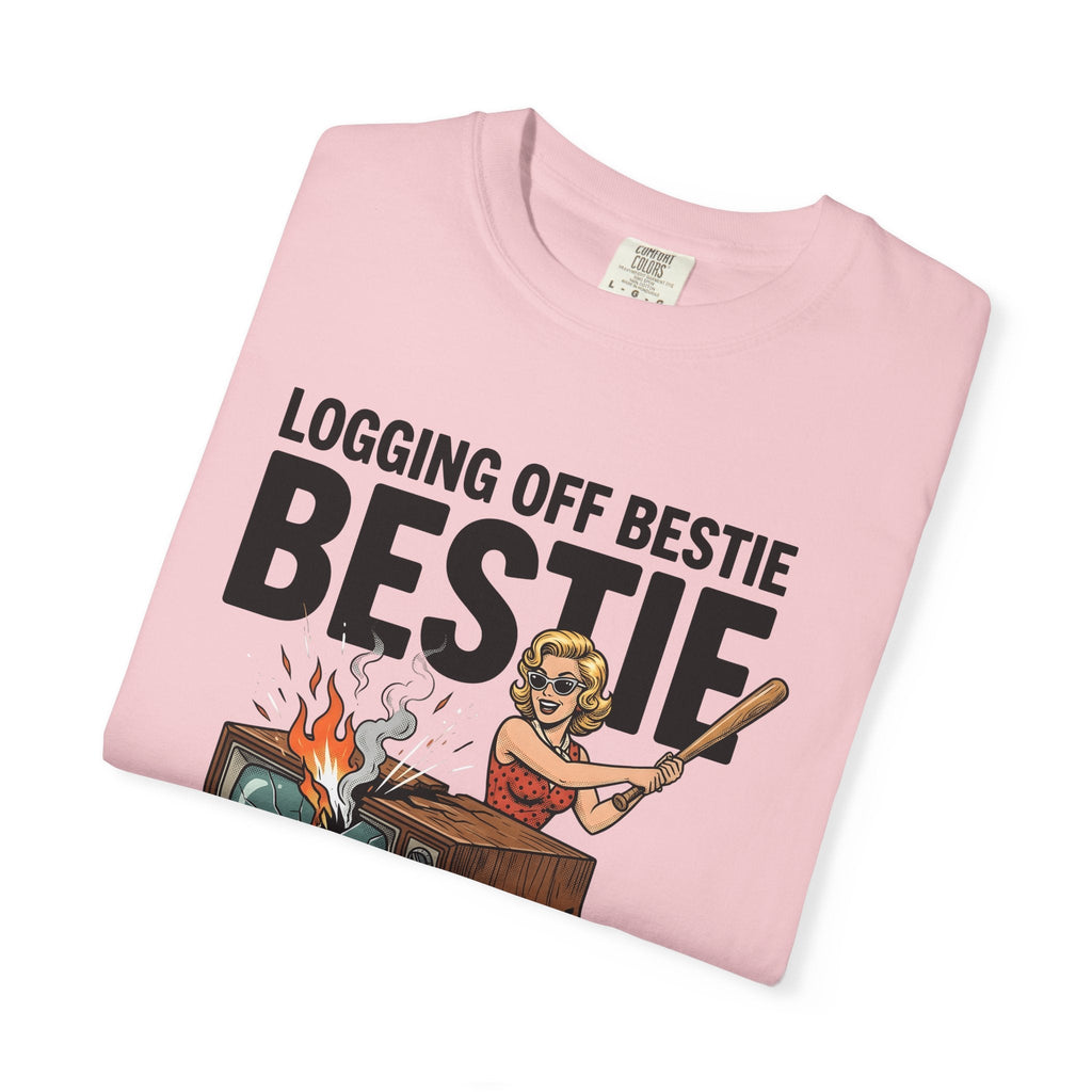 Retro Woman Tv Shirt Friendship Humor Gift Women Pop Art product image 12