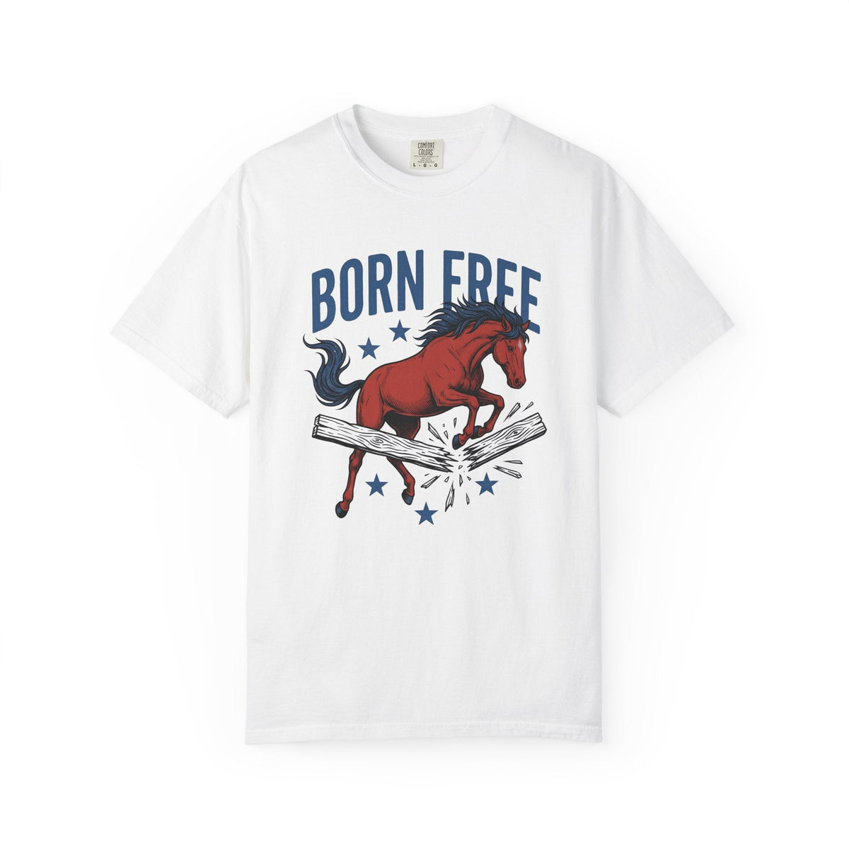 Wild Horse Shirt America Ranch Unisex Gift Sketch Tee product image 1