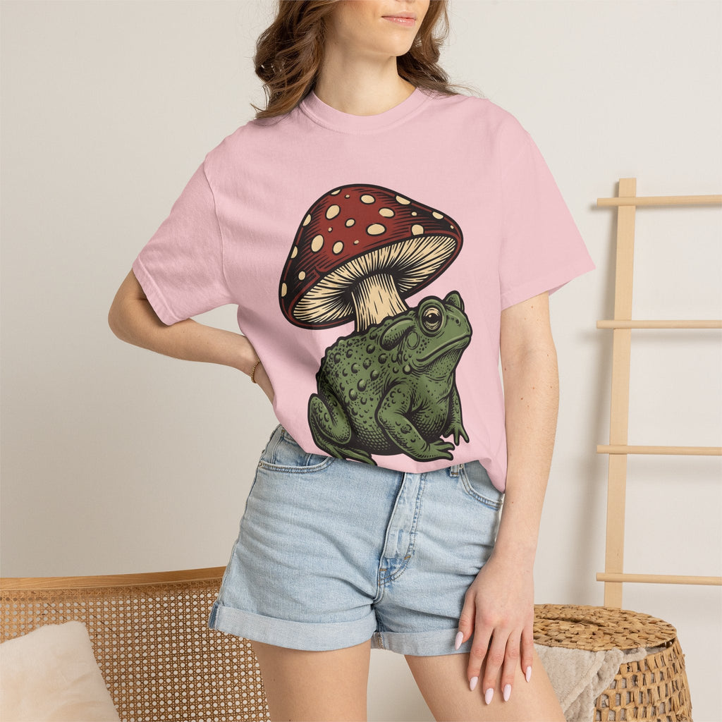 Toad Fungus Shirt Funny Nature Unisex Gift Old School Tee product image 12