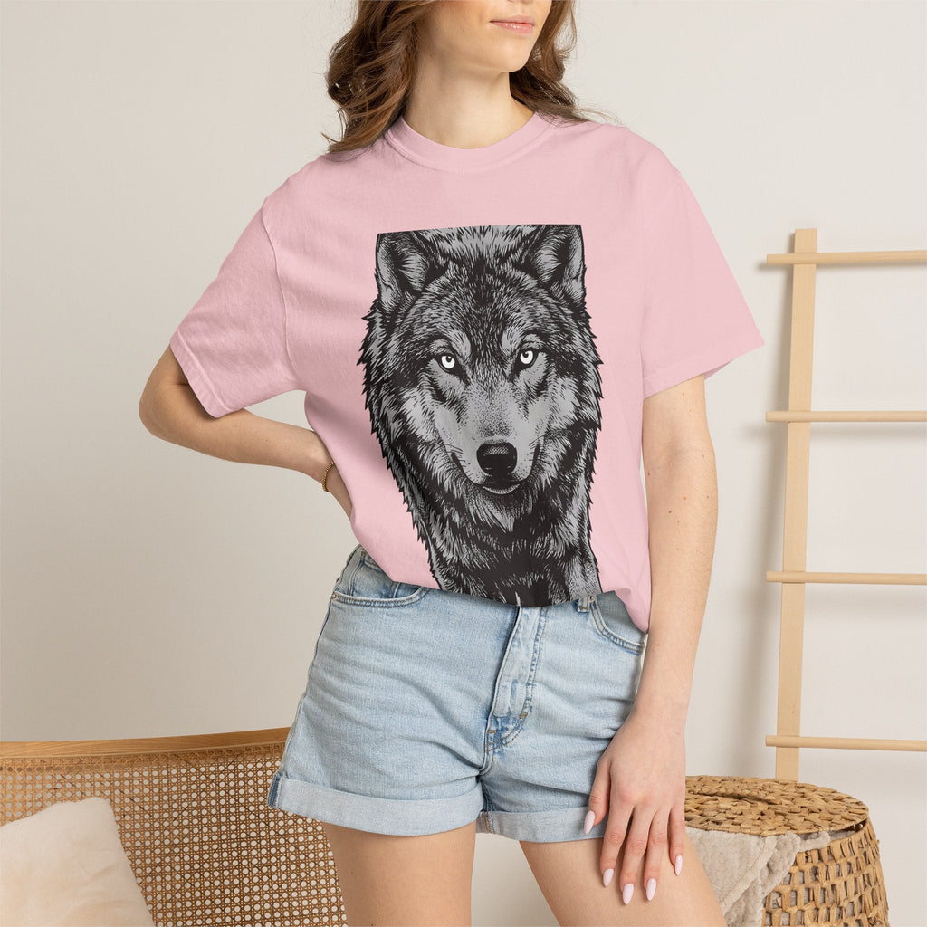 Wolf Drawing Shirt Animals Outdoors Unisex Gift Detailed product image 12