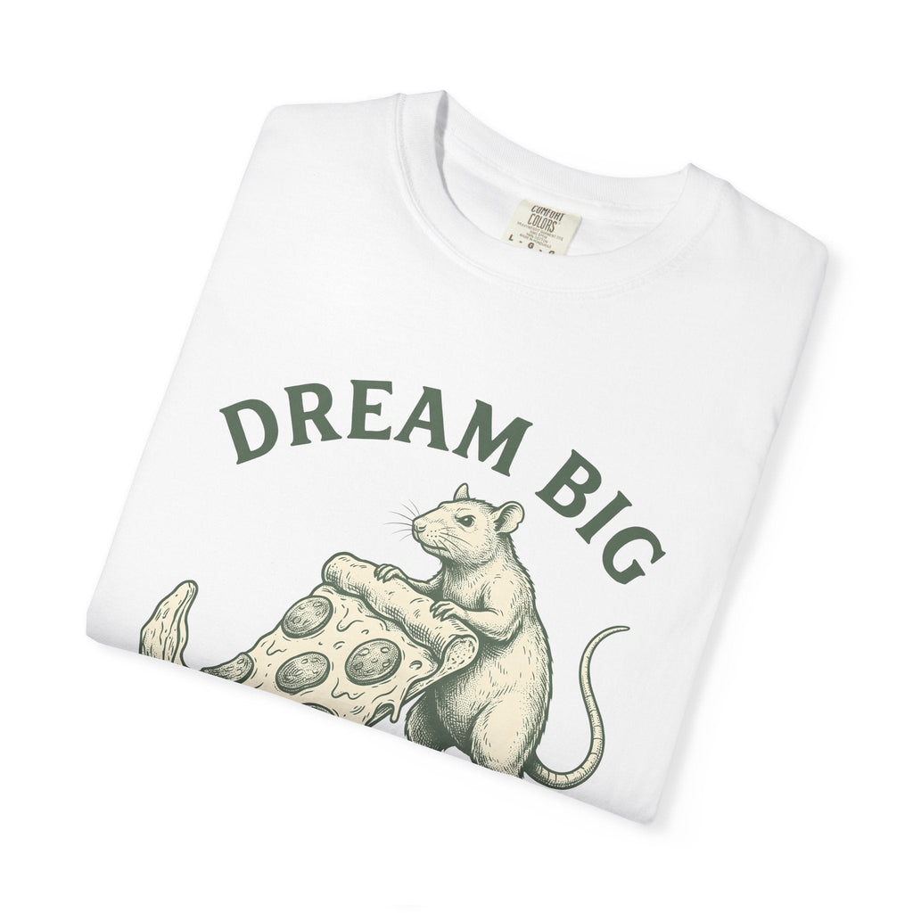Rat Pizza Shirt Funny Animal Unisex Gift Vintage Tee product image 5