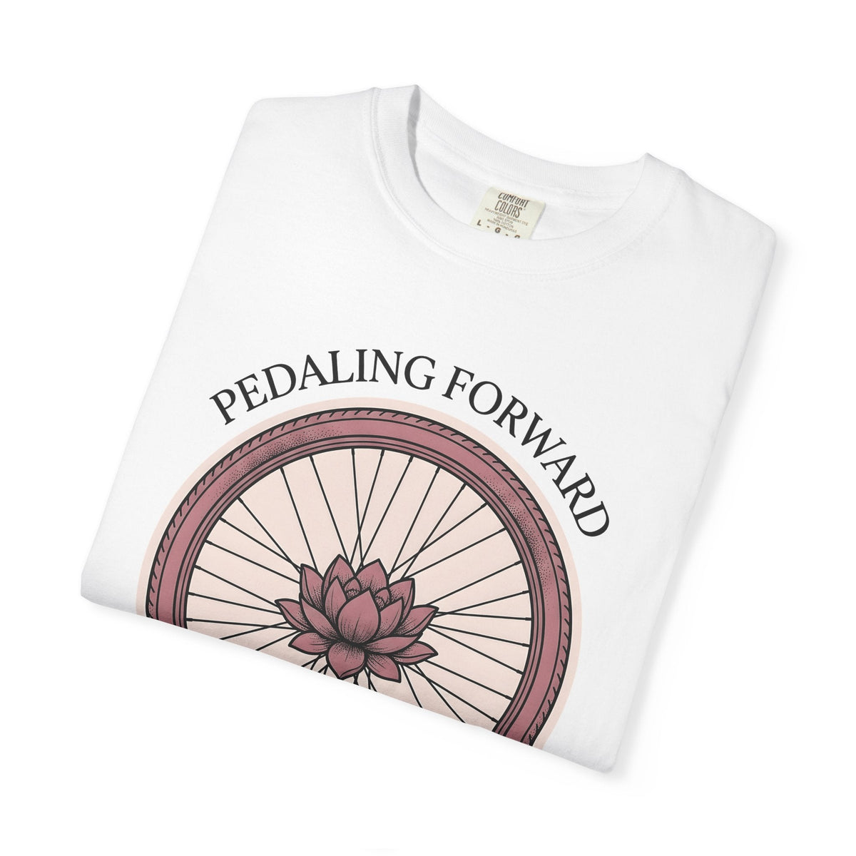 Bicycle Wheel Shirt Sports Cycling Unisex Gift Line Art Tee product image 5