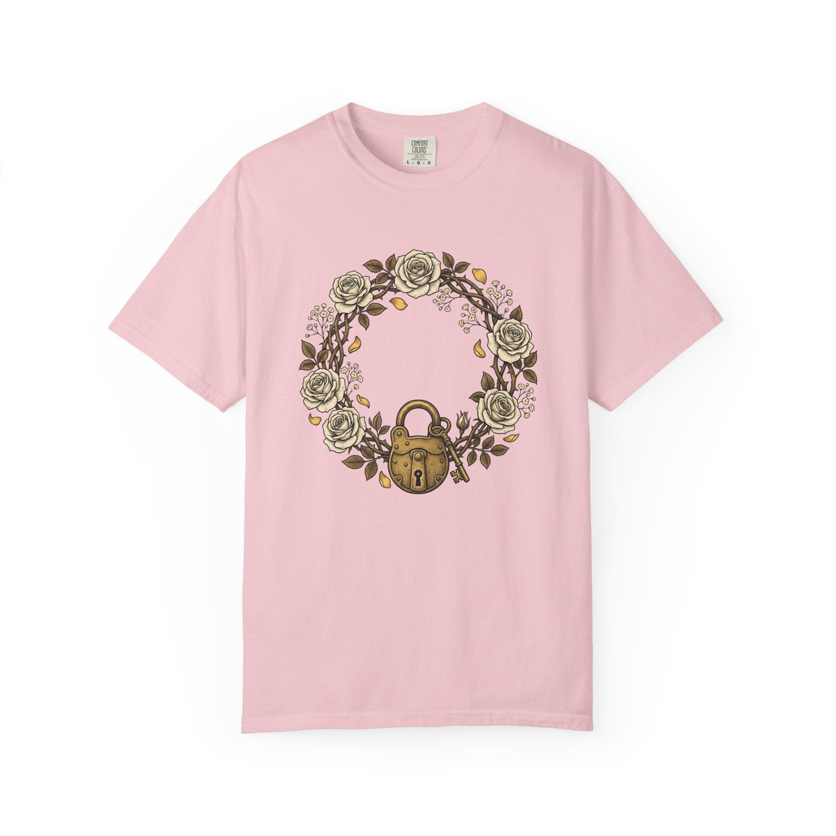 Flower Ring Shirt Holiday Bouquet Unisex Gift Retro Tee Floral T-Shirt Vacation