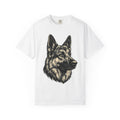 German Shepherd Shirt Dog Companion Unisex Gift Outline Tee product image 1