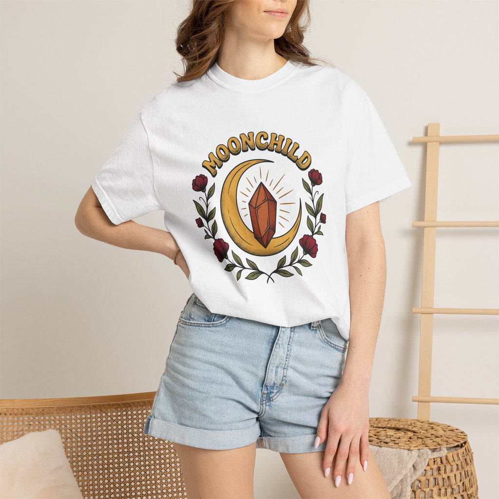 Moon Phase Crystal Shirt Child Holistic Gift Women Tribal product image 6