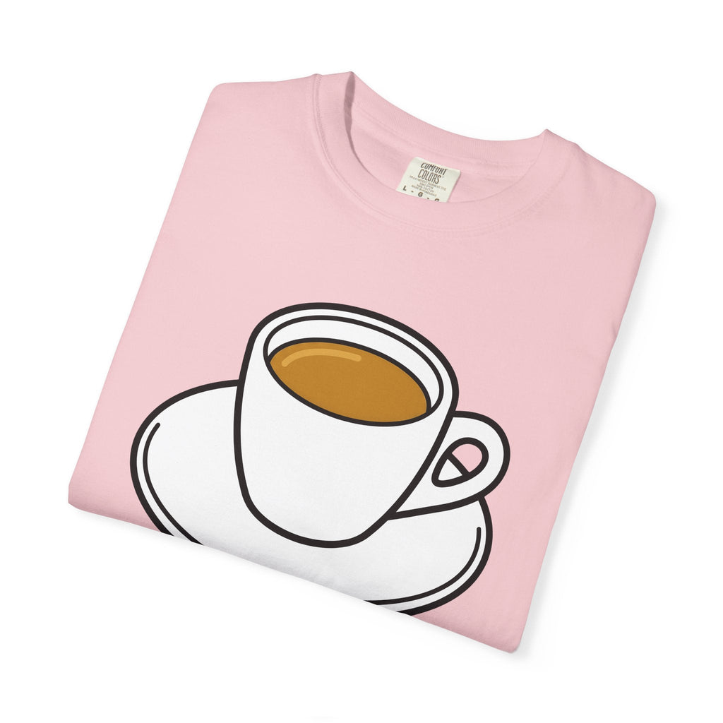 Espresso Cup Shirt Coffee Gourmet Unisex Gift Caricature Tee Coffee Mug T-Shirt