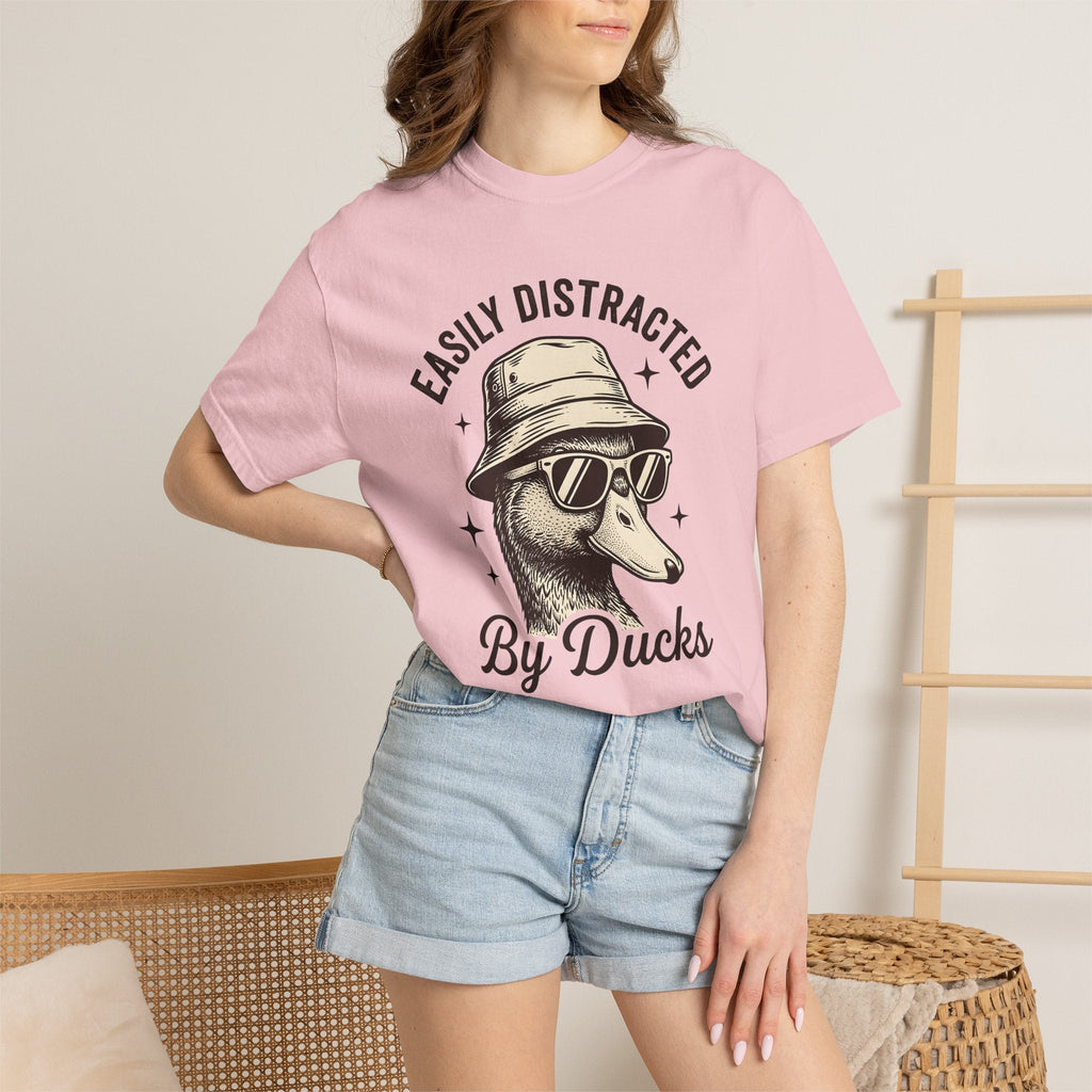 Duck Fun Glasses Shirt Pets Unisex Gift Cartoon Tee product image 12