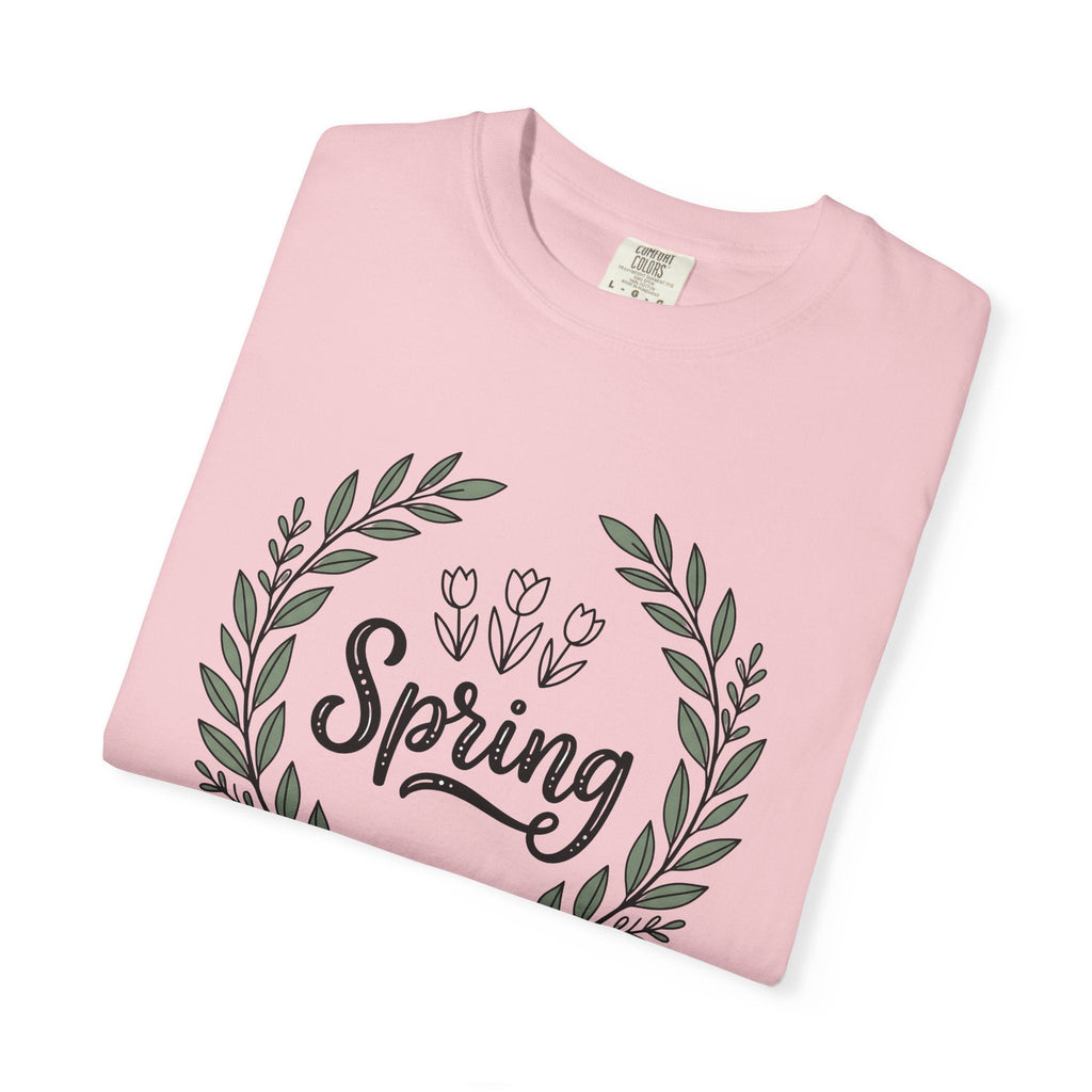 Flower Circle Shirt Spring Garden Unisex Gift Rustic Tee product image 11